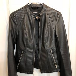 EXPRESS faux leather jacket